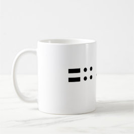 Caneca De Café Morse DIT DAH