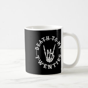 Caneca De Café Morte Aos Meus Vinte Anos aniversário de 30 anos S