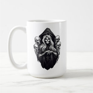 Caneca De Café Morte com crânios