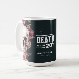 Caneca De Café Morte dos seus 20 anos, aniversário de 30 anos