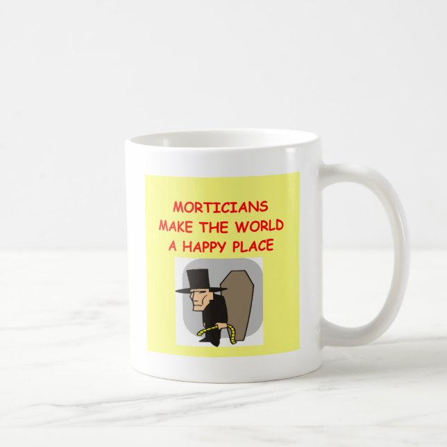 Caneca De Café mortician (Direita)