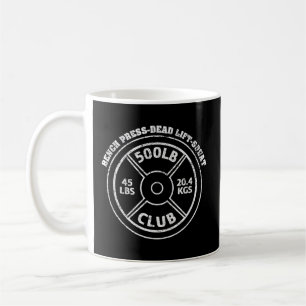Caneca De Café morto de elevador de peso Gym Club de 500 Lbs Lift