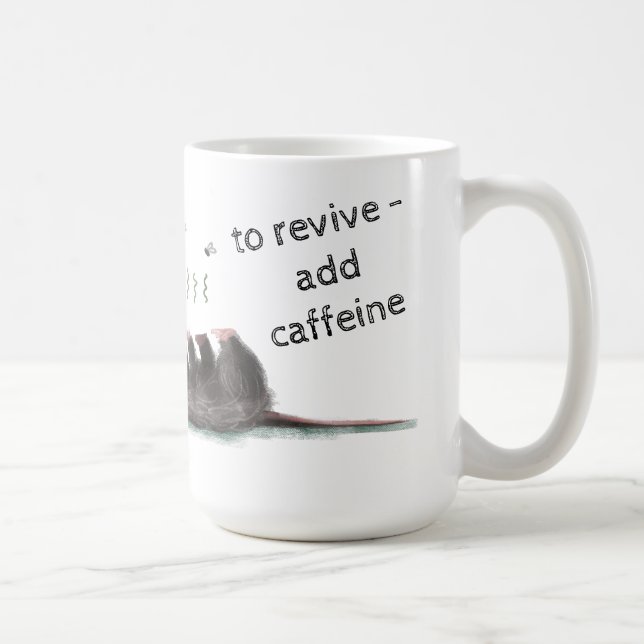 Caneca De Café Morto de Ogambm Mug (Direita)