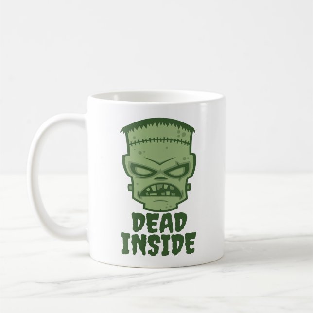 Caneca De Café Morto Dentro Frankenstein Monster (Esquerda)