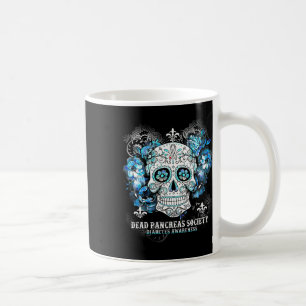 Caneca De Café Morto Pancreias Sociedade Diabetes Sensibilização