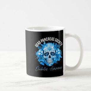 Caneca De Café Morto Pancreias Sociedade Diabetes Sensibilização 