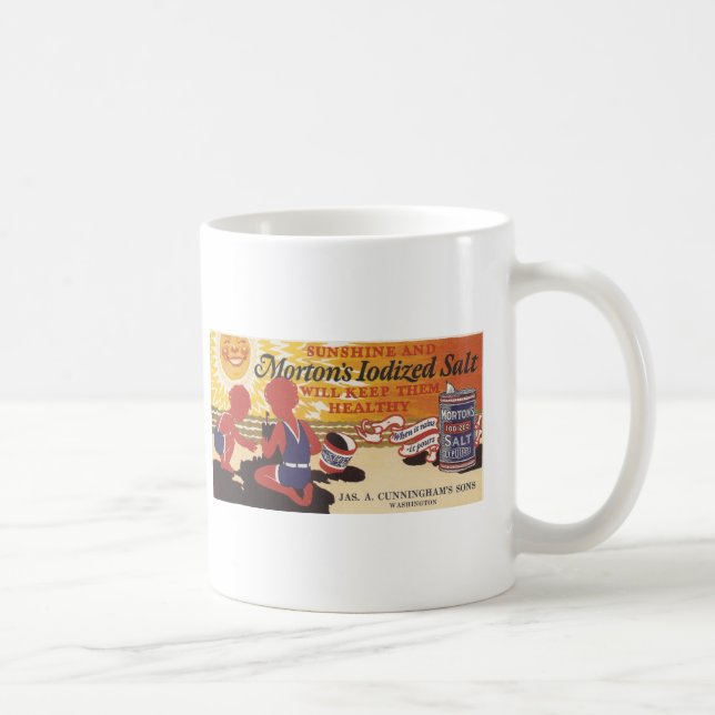 Caneca De Café Morton Iodizado Sal Ad (Direita)