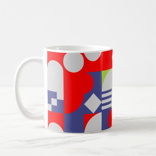 Caneca De Café Mosaico (Esquerda)