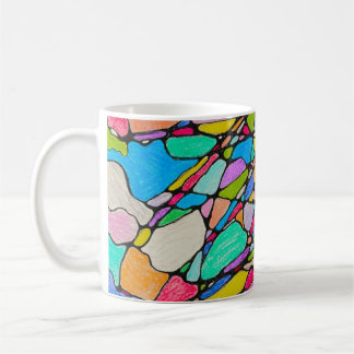 Caneca De Café Mosaico