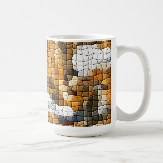 CANECA DE CAFÉ MOSAICO DE RAPOSA (Direita)