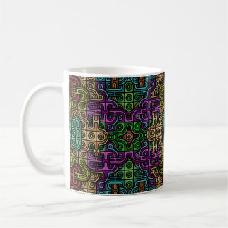 Caneca De Café Mosaico urbano