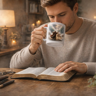 Caneca De Café Moses Parting the Red Sea