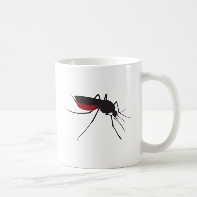 Caneca De Café Mosquito sangrento (Direita)