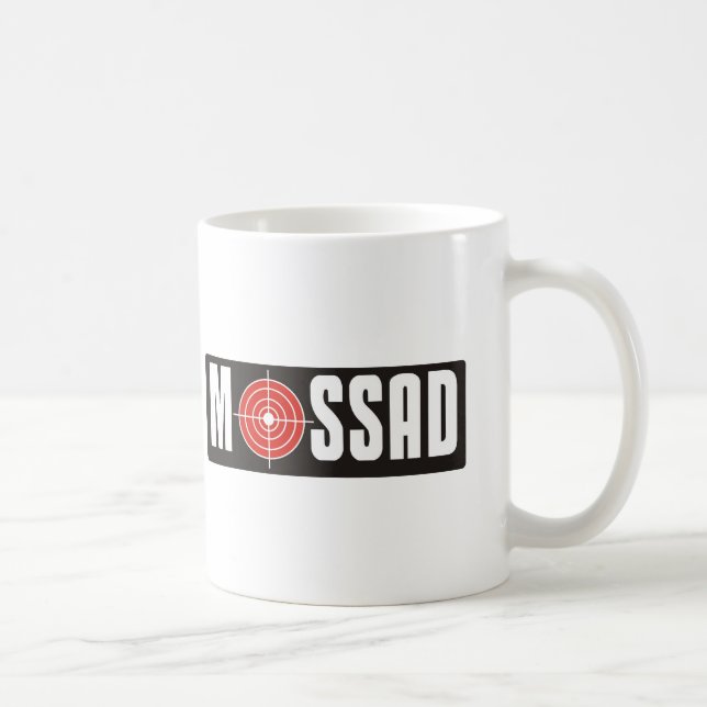 Caneca De Café Mossad (Direita)