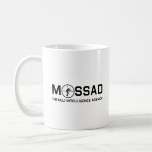 Caneca De Café Mossad - Agência Israelita de Informações - IDF