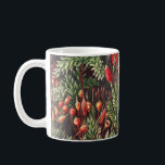 Caneca De Café Mosses, Muscinae Laubmoose por Ernst Haeckel<br><div class="desc">Muscinae Laubmoose de Ernst Haeckel Vintage Plant Mug</div>