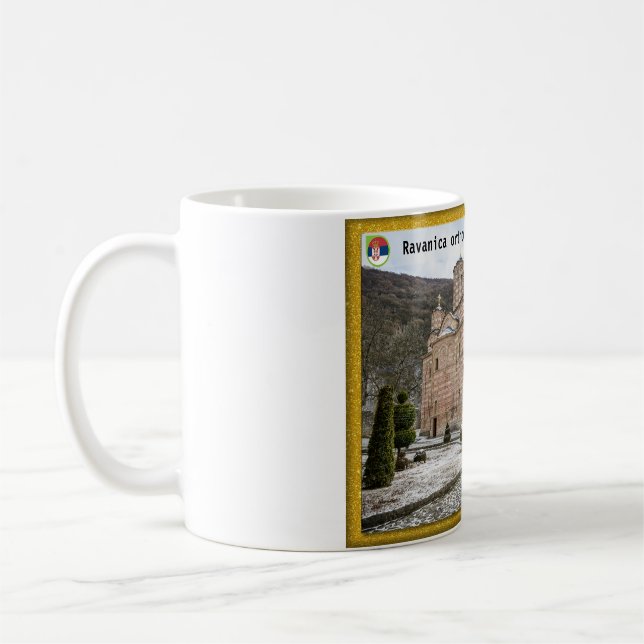 Caneca De Café MOSTEIROS SÉRVIOS - Mosteiro de Ravanica 2 (Esquerda)