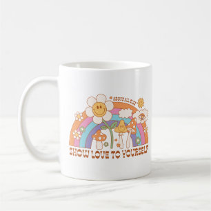 Caneca De Café Mostre o amor a si mesmo