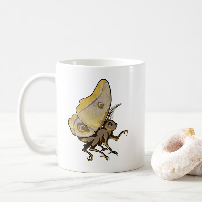 Caneca De Café Moth (Com Donut)