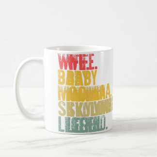 Caneca De Café Mother Women Funny Wife Baby Momma Skydiving Legen