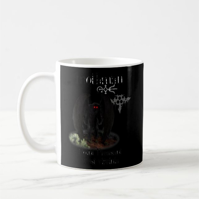 Caneca De Café Mothman (Esquerda)