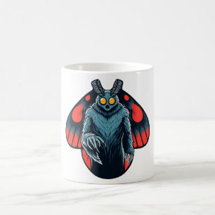 Caneca De Café Mothman - Cryptid West Virginia Cryptozoology