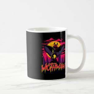 Caneca De Café Mothman Movie Divertido Criptid Halloween Mmestrad