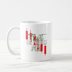 Caneca De Café Motivação Comercial   Confiança   Autodisciplina