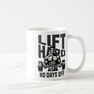Caneca De Café Motivação de Gym de Elevação de Peso Dizendo 1