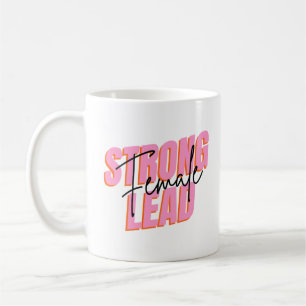 Caneca De Café Motivação de Pop vibrante tipográfico
