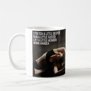 Caneca De Café Motivação de Workout feminino