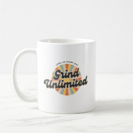 Caneca De Café Motivação Ilimitada de Jogador de Esmerilhar