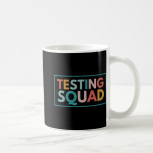 Caneca De Café Motivação Para O Dia De Teste De Esquadrão Para O