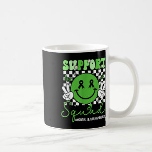 Caneca De Café Motivação Suporte Esquadrão de Sensibilização Ment