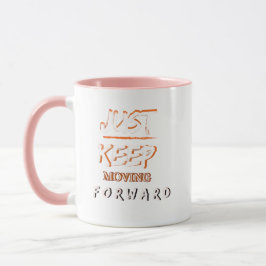 Caneca de Café Motivacional Apenas Continue Em Fre