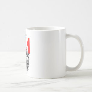 Caneca de Café Motivacional de Futebol Jogue para