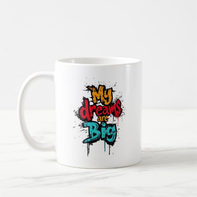 caneca de café motivacional para estudantes meus s (Esquerda)