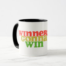 Caneca de Café Motivacional Retro Groovy
