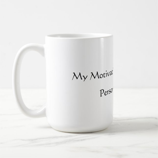 Caneca De Café Motivation Backorder Mug (Esquerda)