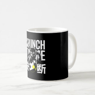 Caneca De Café Motivational Crunch Time Soccer Cat Mug - For Spor