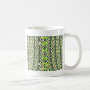 Caneca De Café Motivo Eco África – Arte Africana Inspirada na Nat