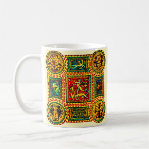 Caneca De Café Motivos do Renascimento Italiano