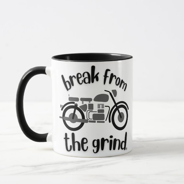 Caneca de Café Moto 2 (Esquerda)