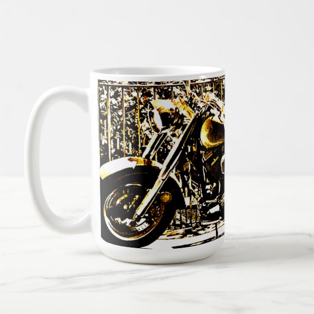 Caneca De Café Moto antiga em Valbonne, França (Esquerda)