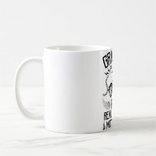 Caneca De Café moto avô presentes de lhama engraçados cl de yoga