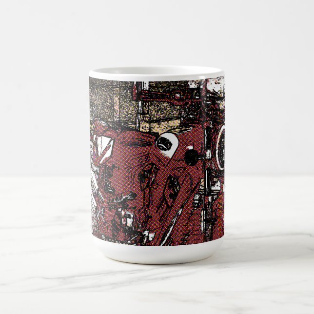 Caneca De Café Moto Indian (Centro)