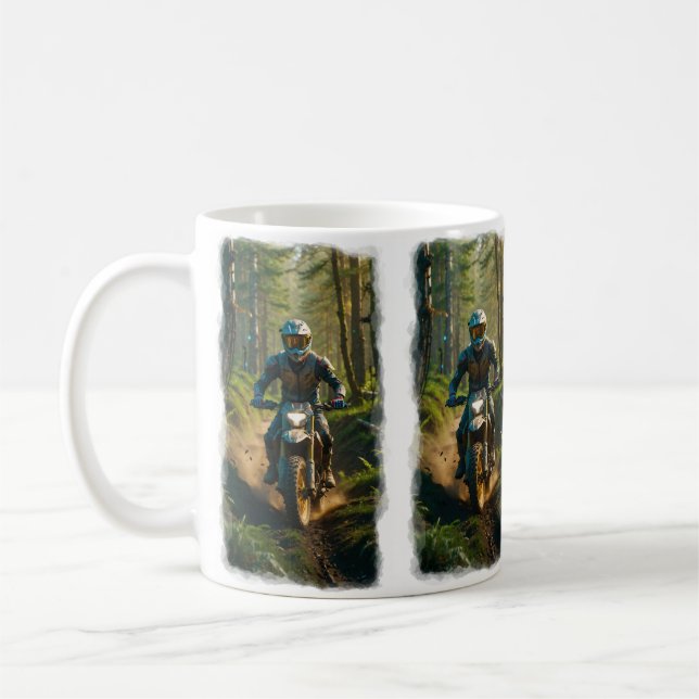 Caneca De Café Moto-xing - Motocross Racers (Esquerda)