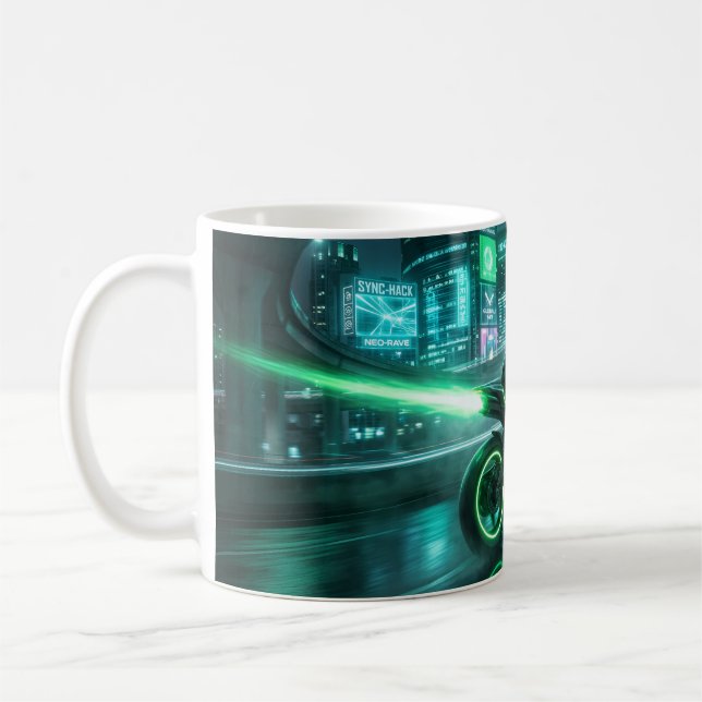 Caneca De Café Motocicleta (Esquerda)