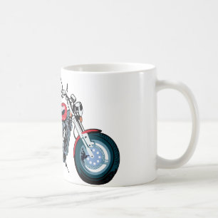Caneca De Café Motocicleta