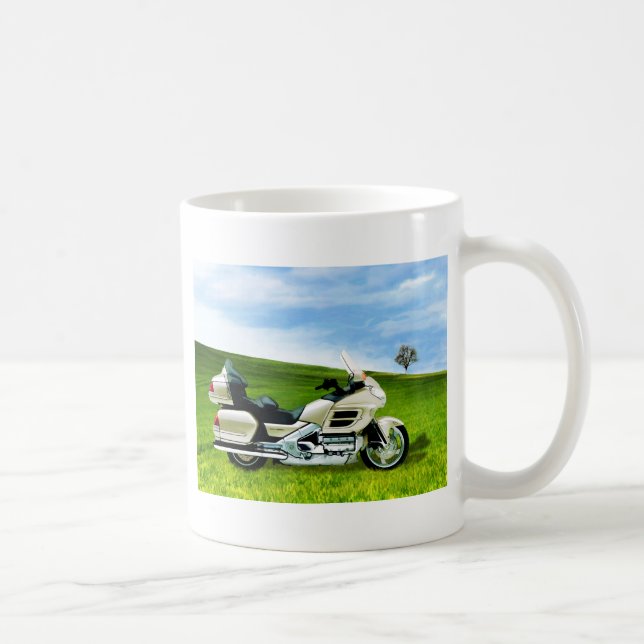 Caneca De Café Motocicleta de Cindy Johnson (Direita)